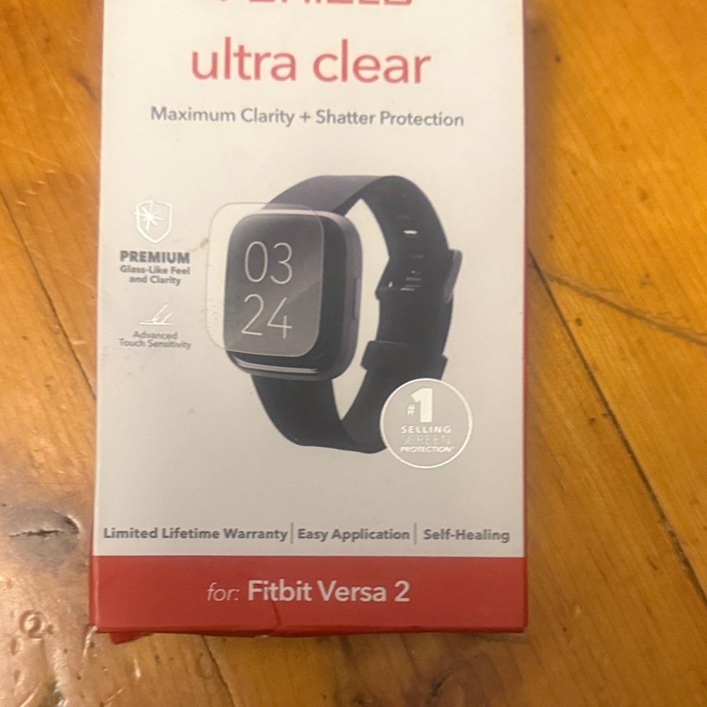 Fitbit Versa 2 Black Smartwatch Case